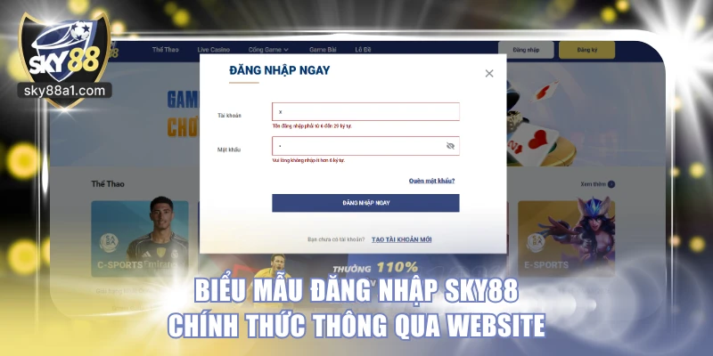 Hướng Dẫn Đăng Nhập SKY88 Và Xử Lý Hiệu Quả Khi Bị Chặn