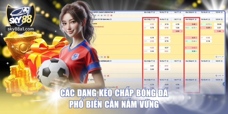 Kèo Chấp Bóng Đá - Cá Cược Đỉnh Cao Tại Sân Chơi Sky88